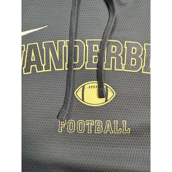 Nike Vanderbilt Commodores Football Hoodie Medium Gray Pullover Graphic Mens - Picture 4 of 13